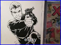 Sable 3 ORIGINAL COVER ART Bill Jaaska 1987 First Comics HAND DRAWN Signed B&W