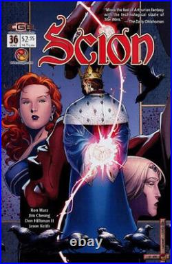 Scion #36 Cover CrossGen 2003 Signed art by Jim Cheung