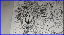 Scott Kolins Signed Original Cover Drawing Art X-Men Messiah Complex PHOENIX