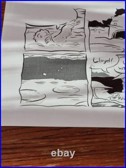 Scott Mills Original Comic Book Art Published Page Sale Blowout #8 Trenches Oa