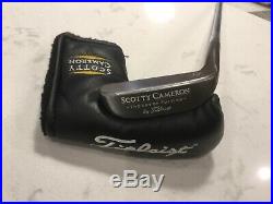 Scotty Cameron The Art of Putting Oil Can Finish Napa Putter with original cover