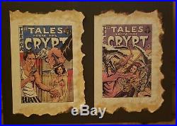 Screen Used Tales from the Crypt Art Comic book prop page cover
