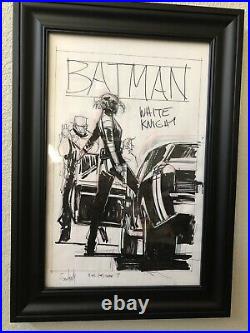 Sean Gordon MURPHY Original Cover Art #7 Batman White Knight Advanced Prelim