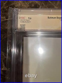 Sean Murphy Original Sketch Art Batman Beyond #1 Facsimile CGC 9.6