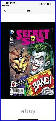 Secret 6 Issue 3 Variant Cover Dan JURGENS/Danny Miki ORIGINAL ART Grey line