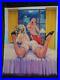 Sexy-Pin-Up-Girl-And-Wrestler-Original-Mexican-Cover-Art-01-ismm