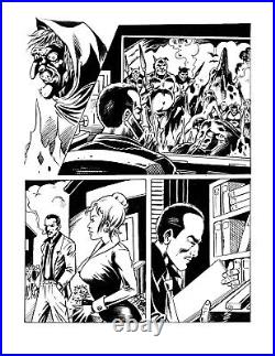 Shudder Magazine 6 Page Vampire Horror Fantasy Warren E. C. Original Art Burcham