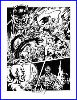 Shudder Magazine 6 Page Vampire Horror Fantasy Warren E. C. Original Art Burcham