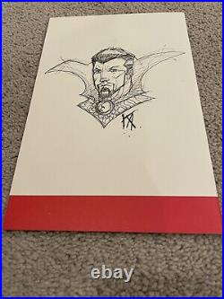 Sketch Cover With 5 Original Sketches! Rapmund, Altstaetter, Gedeon, Lim, Miki