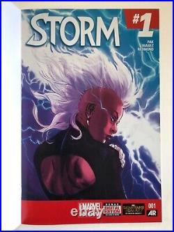 Sketch cover original art variant, Halle Berry, Storm, by Dan Neidlinger