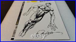 Solar Man Of The Atom \ Original Art Sketch By Bob Layton! Blank Variant