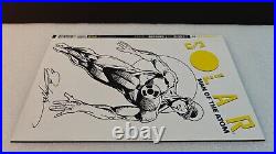 Solar Man Of The Atom \ Original Art Sketch By Bob Layton! Blank Variant