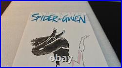 Spider-gwen Original Art Sketch By Michael Walsh! Blank Variant! Marvel Comics