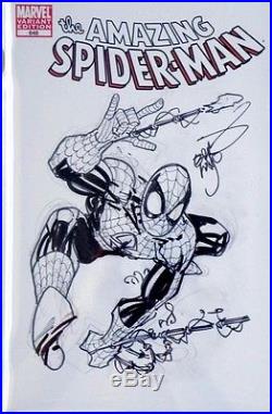 Spider-man Venom Original Art Sketch Cover Erik Larsen CGC Signature Series 9.8