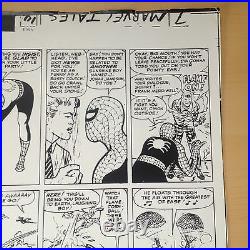 Spiderman Classics #9 P 26 Original Production Art STAT Marvel Lee Kirby & Ditko