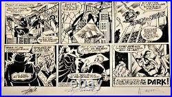 Spiderman Newspaper Original Art #3 Autographed Stan Lee Alex Saviuk, Joe Sinnot