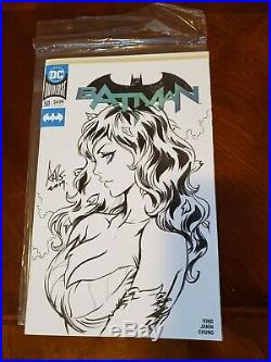 Stanley Lau Artgerm Original Art Sketch Cover Poison Ivy Batman Comic Beautiful