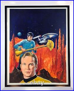 Star Trek Fan Club #1 Cover Original Painting By Tony Tallarico