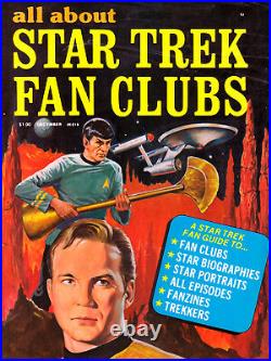 Star Trek Fan Club #1 Cover Original Painting By Tony Tallarico