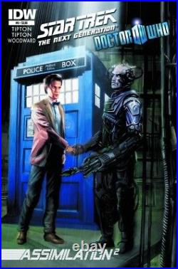Star Trek The Next Generation TNG Doctor Who Assimilation Original Cover Art #6