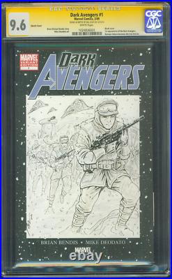 Star Wars 1 CGC 9.8 SS Empire Strikes Back Snow Trooper original art Sketch set