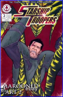 Starship Troopers #2 Original Cover Art 2007 Chris DiBari