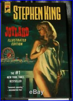 Stephen King Glen Orbik Original Signed Art Joyland Illustrated Book Cover