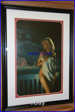 Stephen King Joyland Nude Blonde Book Cover Glen Orbik Original Signed Art