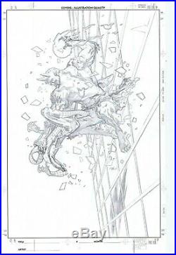 Stuart Immonen Ultimate Spider-Man 116 Original COVER ART vs Green Goblin