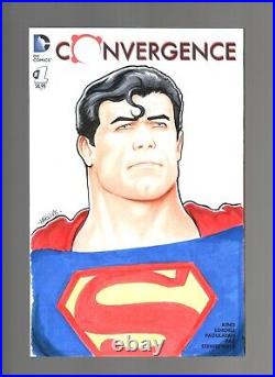 Superman Original Art Sketch By Kevin Maguire! Blank Variant One Of A Kind