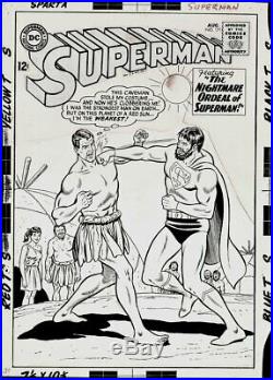 Swan, Curt Superman #171 Cover Original Art (large Art) 1966