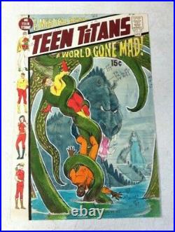 TEEN TITANS #32 art original COVER color guide 1971 FLASH WONDER GIRL ROBIN DC