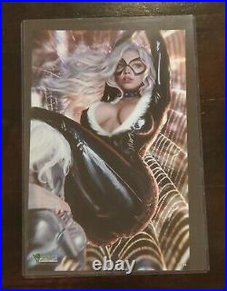 TOTALLY RAD Shikarii Cosplay Black Cat Original Art Print 11x17 TOPLOADER #22/50