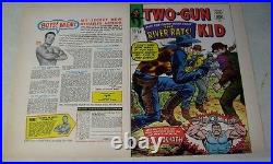 TWO GUN KID #79 art original cover proof 1966 MARVEL WESTERN