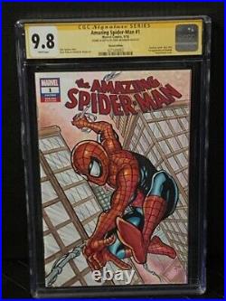 The Amazing Spider-man Sketch Cover Mcjunkin Original Art Cgc 9.8 Fall Sale