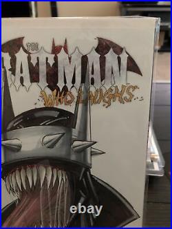 The Batman Who Laughs #1 Blank Original Art BWL Venomized Sketch By Kincaid