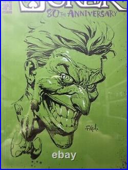 The Joker 80th Anniversary Super Spectacular #1 Cgc 9.8 Sketch By David Finch