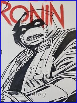 The Last Ronin ORIGINAL Cover Art by Escorza brothers 1/1 TMNT double SIGNED