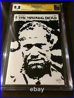 The Walking Dead Merle Sketch Cover Cgc Mcjunkin Original Art Clearance Sale