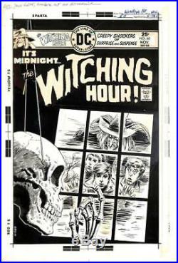 The Witching Hour #60 DC 1975 (Original Art) Cover Nick Cardy & Luis Dominguez