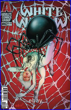 Tim Vigil Signed White Widow # 6 Cover Original Art-8 X 14! Free Shipping