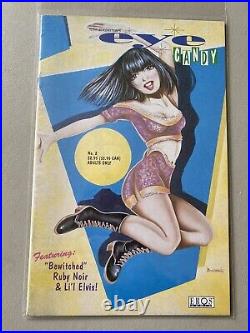 Todd Borenstein 1995 Eye Candy #2 Original Art Cover Rare