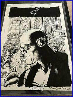 Transmetropolitan Warren Ellis Darick Robertson original cover art Dirge trade