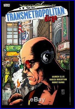 Transmetropolitan Warren Ellis Darick Robertson original cover art Dirge trade