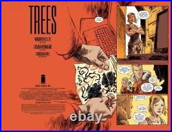 Trees #2 Inside Cover Original Art by Jason Howard Image Comics Warren Ellis