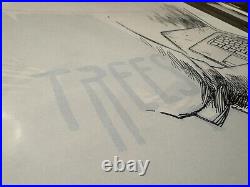 Trees #2 Inside Cover Original Art by Jason Howard Image Comics Warren Ellis