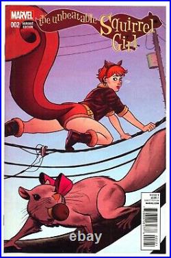 UNBEATABLE SQUIRREL GIRL #2 Original Variant Cover Art by Joe Quinones 11 x 14