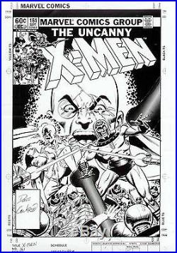 Uncanny X-men #161 Original Cover Proof Production Art Dave Cockrum Magneto Prof