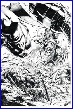 VALIANT Comics X-O MANOWAR #28 Cover Original Art by Diego Bernard ARMOR HUNTERS