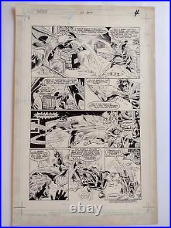 VIGILANTE # 21 Original Art! Pg. 4 All Action Nightwing vs Vigilante 1985